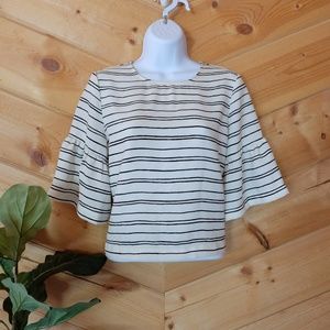 Who What Wear Bell Sleeve Top